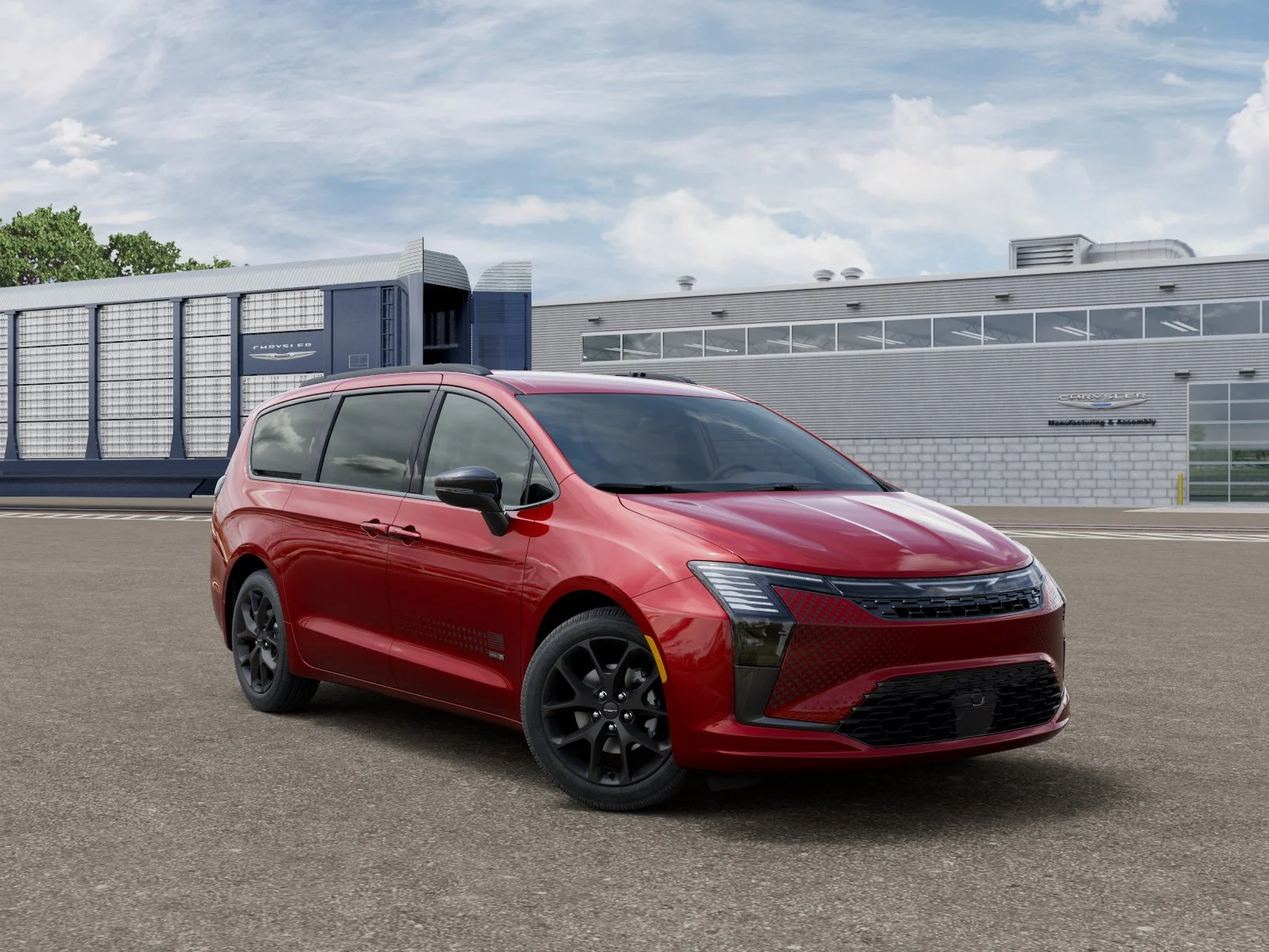 New 2027 Red Hot Pearl-Coat Exterior Paint Chrysler Select image 3