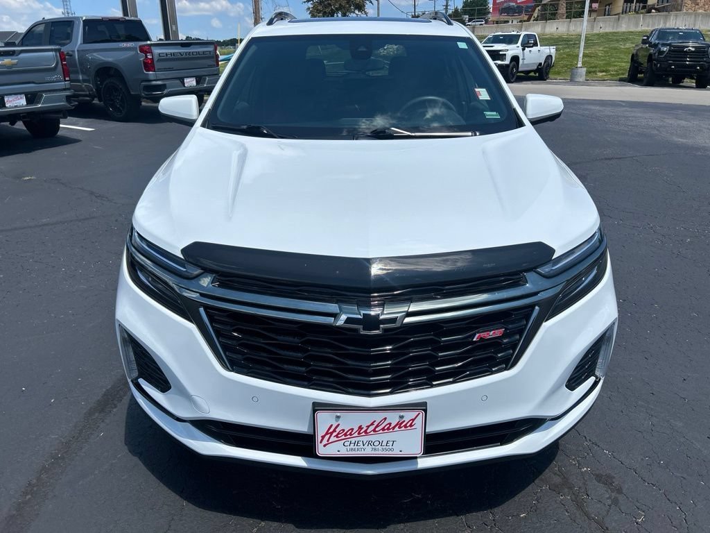 Certified 2022 Chevrolet Equinox RS with VIN 2GNAXMEV8N6107461 for sale in Kansas City
