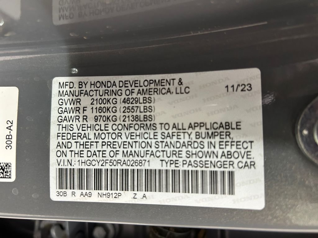 Used 2024 Gray Honda Sport image 20