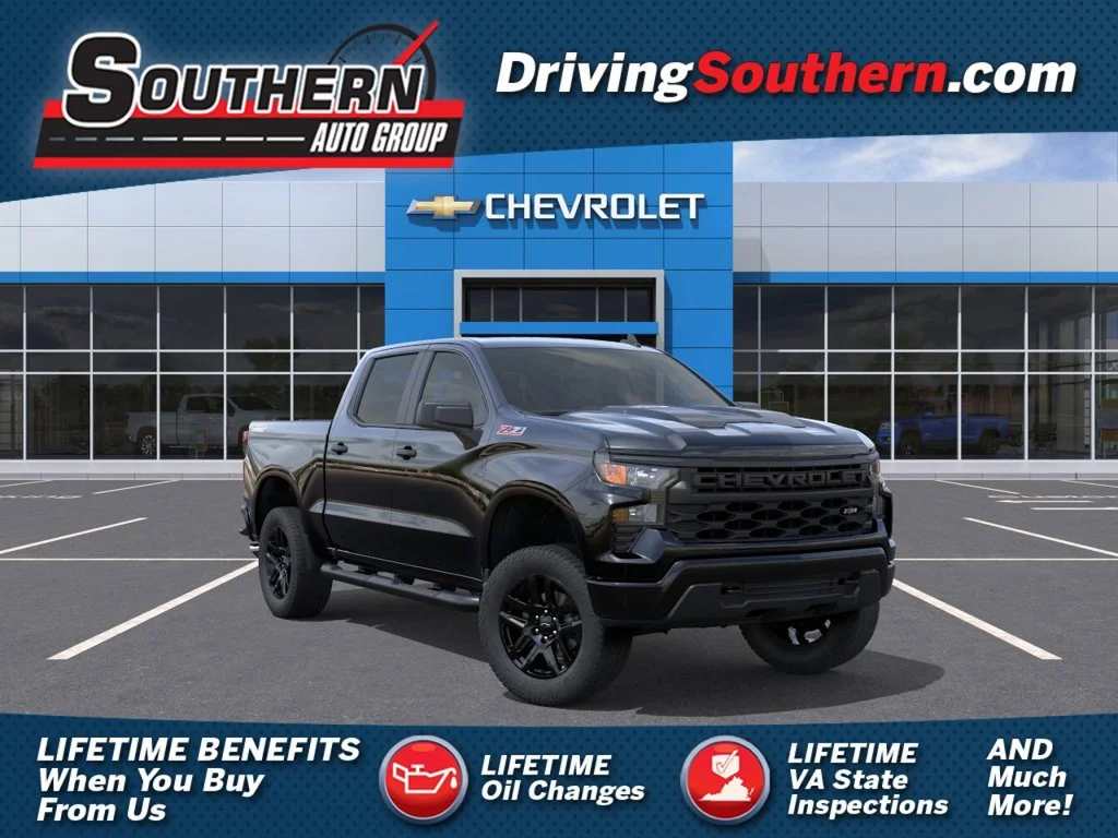 New 2026 Black Chevrolet Custom Trail Boss image 1
