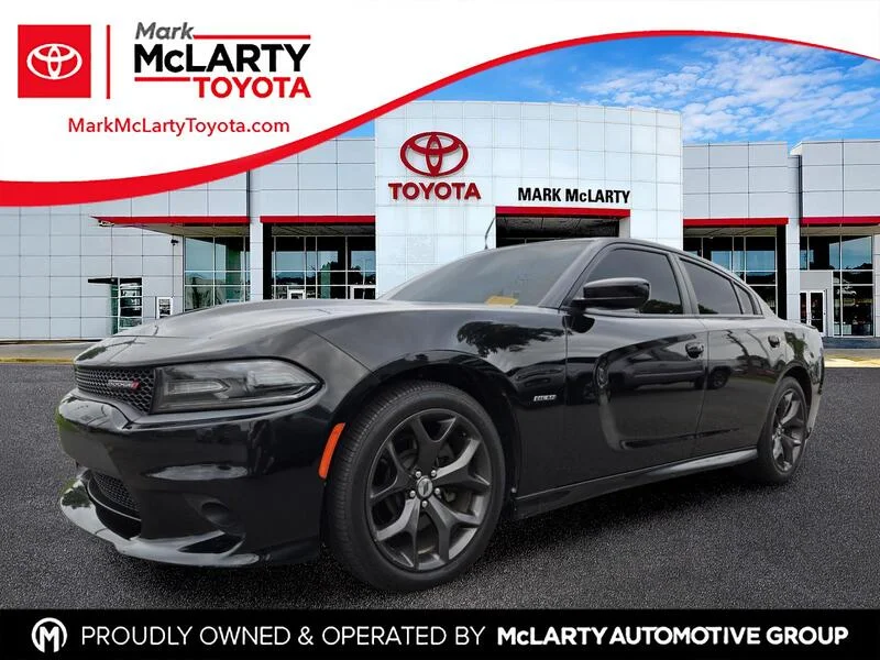 Used 2019 Pitch Black Clearcoat DODGE R/T image 1