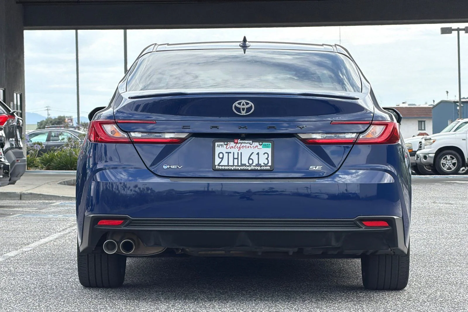 Used 2025 Blue Toyota SE image 6