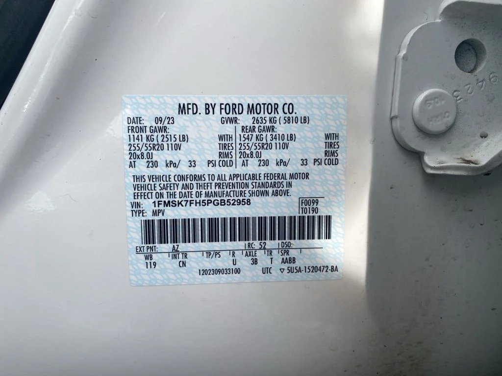 Used 2023 White Ford Limited image 46