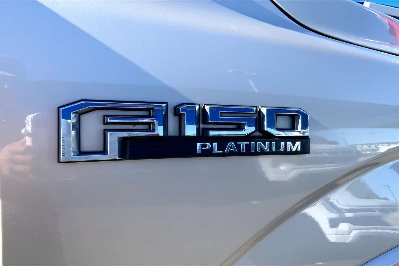 Used 2017 White Gold Ford Platinum image 10