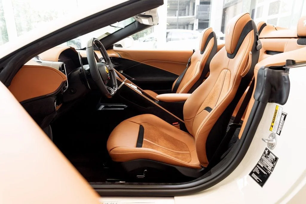 Used 2025 Bianco Avus Ferrari Spider image 29