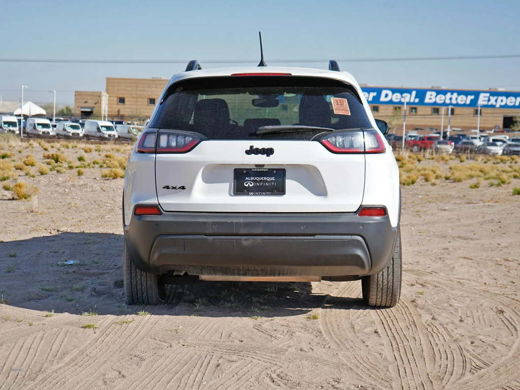 Used 2023 Bright White Clearcoat Jeep Altitude Lux image 5