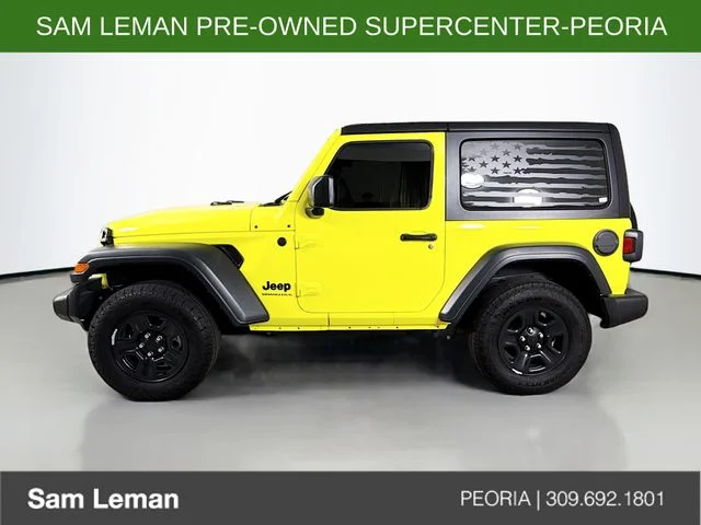 Used 2024 Yellow Jeep Sport image 4