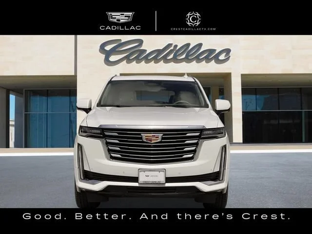 Used 2023 Crystal White Tricoat CADILLAC Premium Luxury Platinum image 11