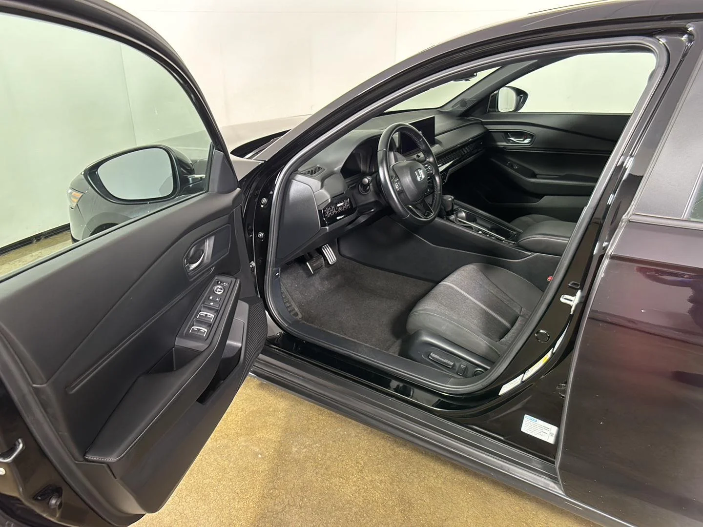 Used 2023 Crystal Black Pearl Honda Sport image 2