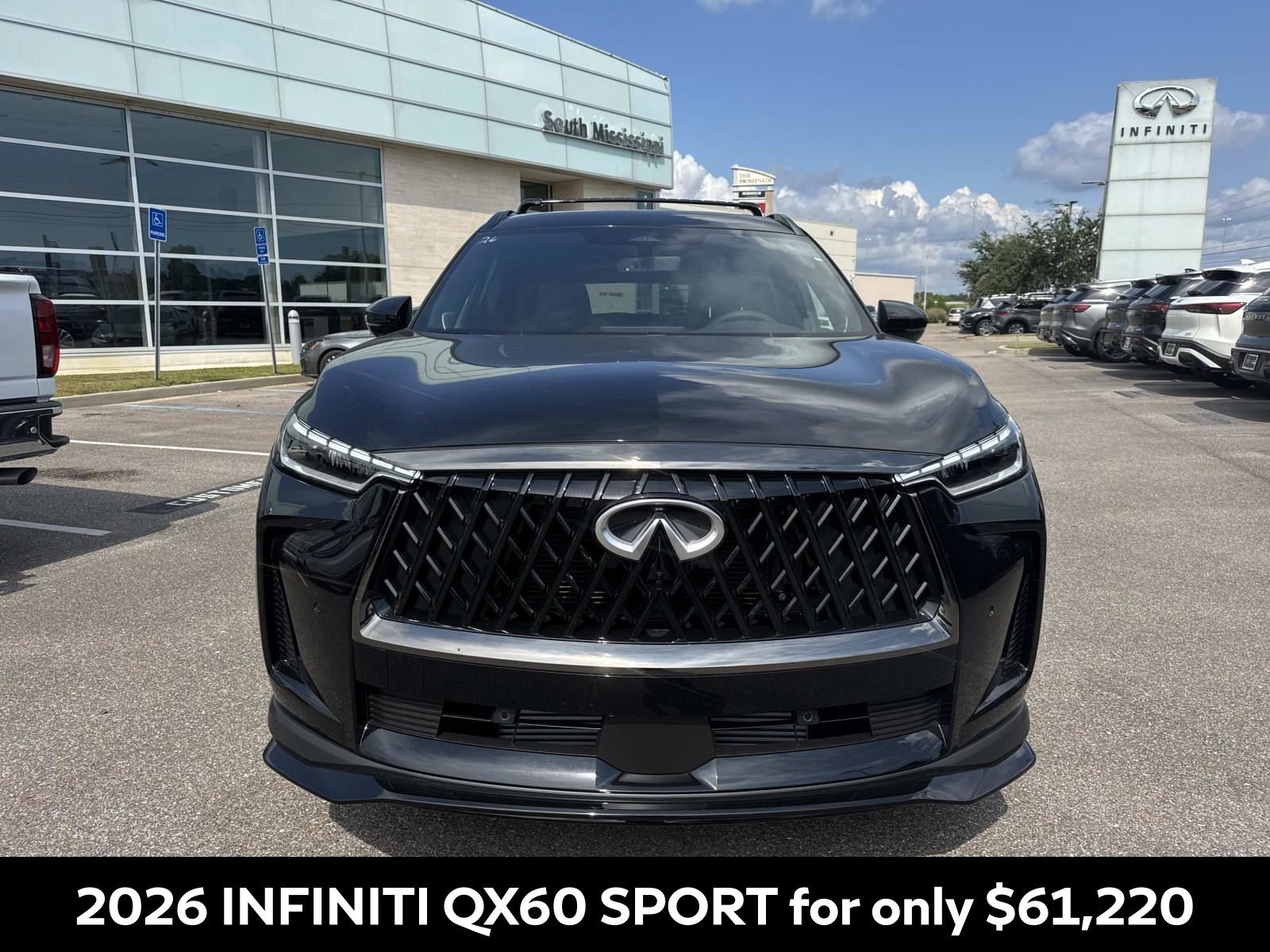 New 2026 MINERAL BLACK INFINITI Sport AWD image 2
