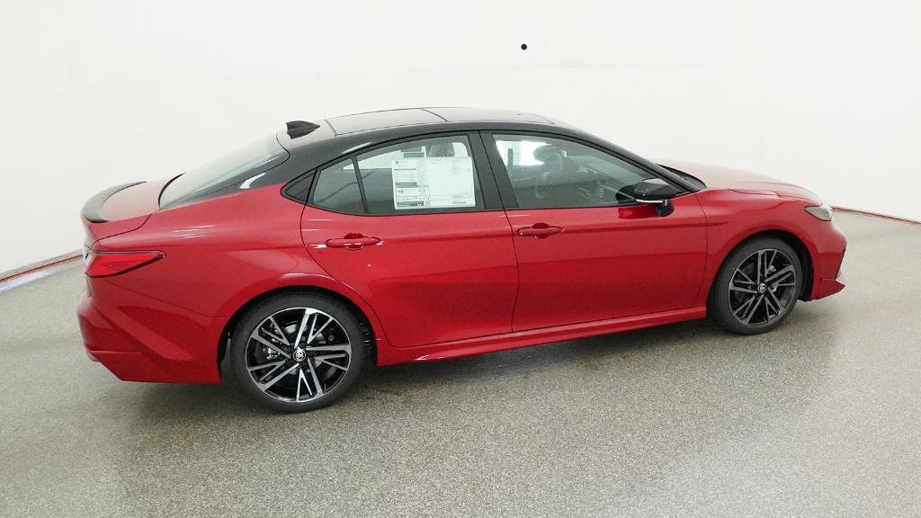 New 2026 Supersonic Red with Midnight Black Metallic roof Toyota XSE image 44
