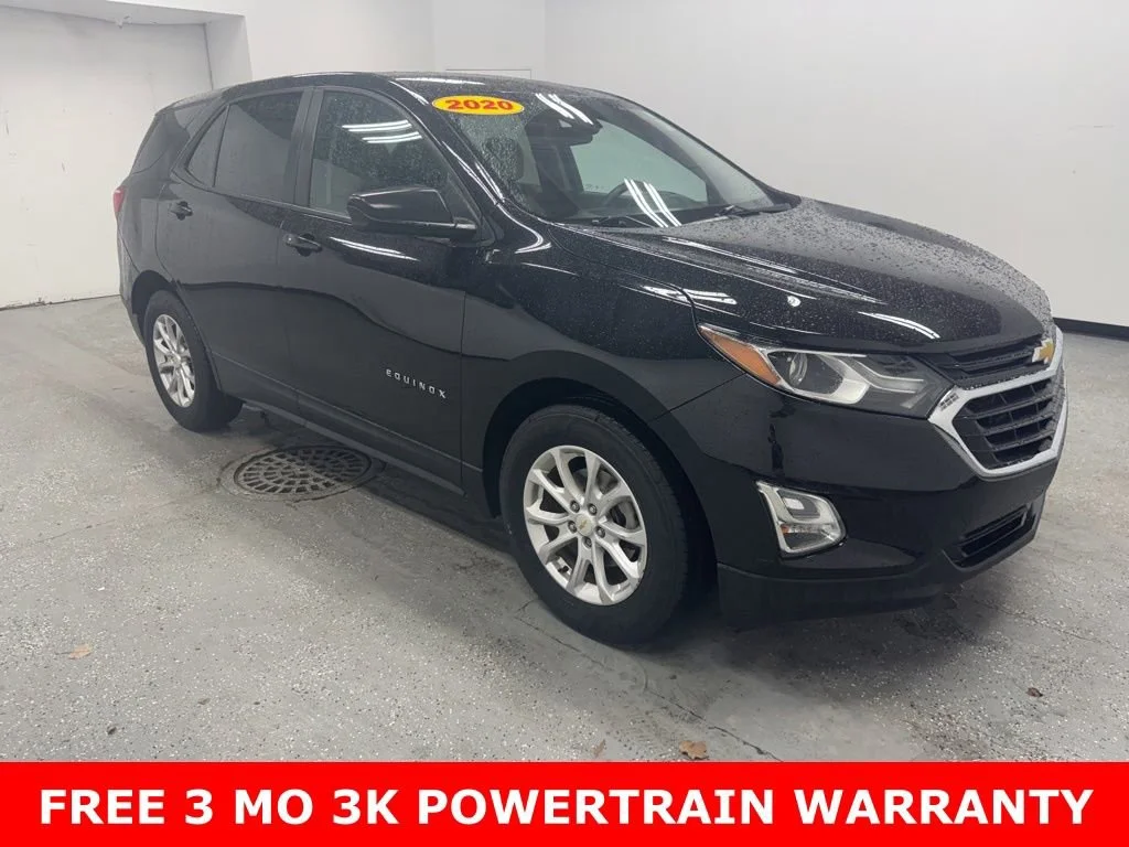 Used 2020 Chevrolet Equinox LS with VIN 2GNAXHEV0L6157825 for sale in Saginaw, MI