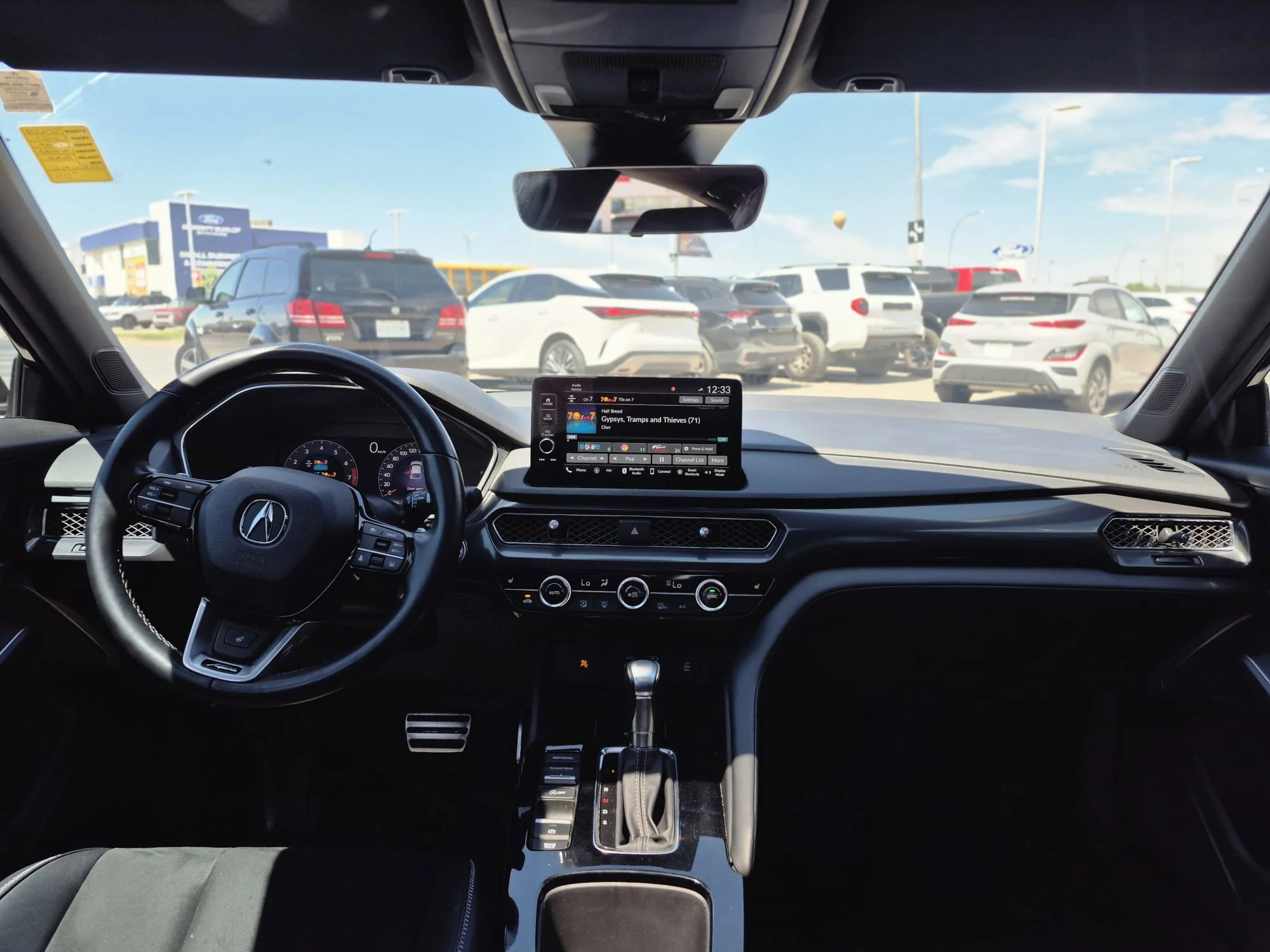 Certified Used 2025 Majestic Black Pearl Acura Elite A-Spec*Adaptive Cruise | Remote Start | Nav | Head Up Display | Htd Suede Seats | Sunroof image 8