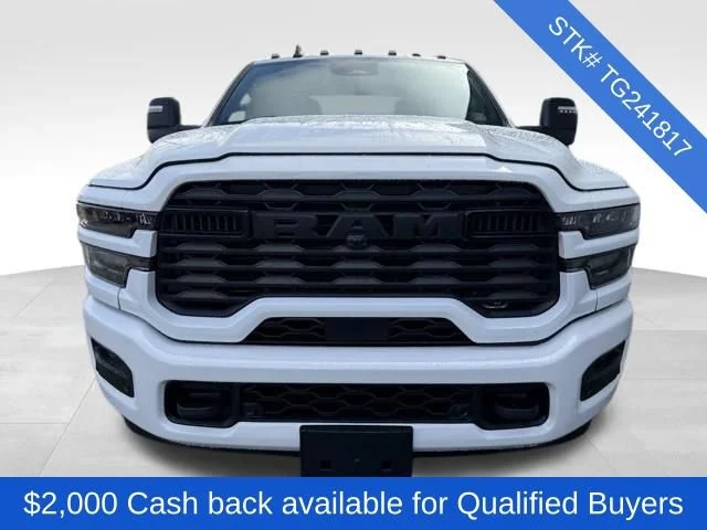 New 2026 Bright White Clear-Coat Exterior Paint RAM Big Horn image 2