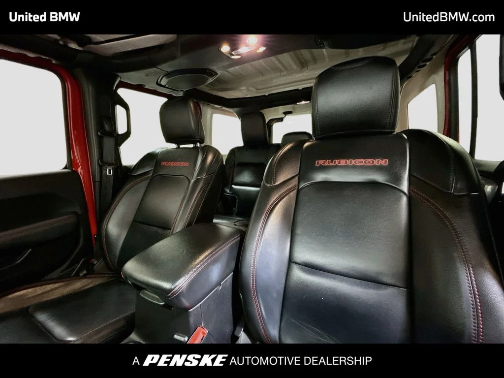 Used 2020 Red Clearcoat Jeep Unlimited Rubicon image 12
