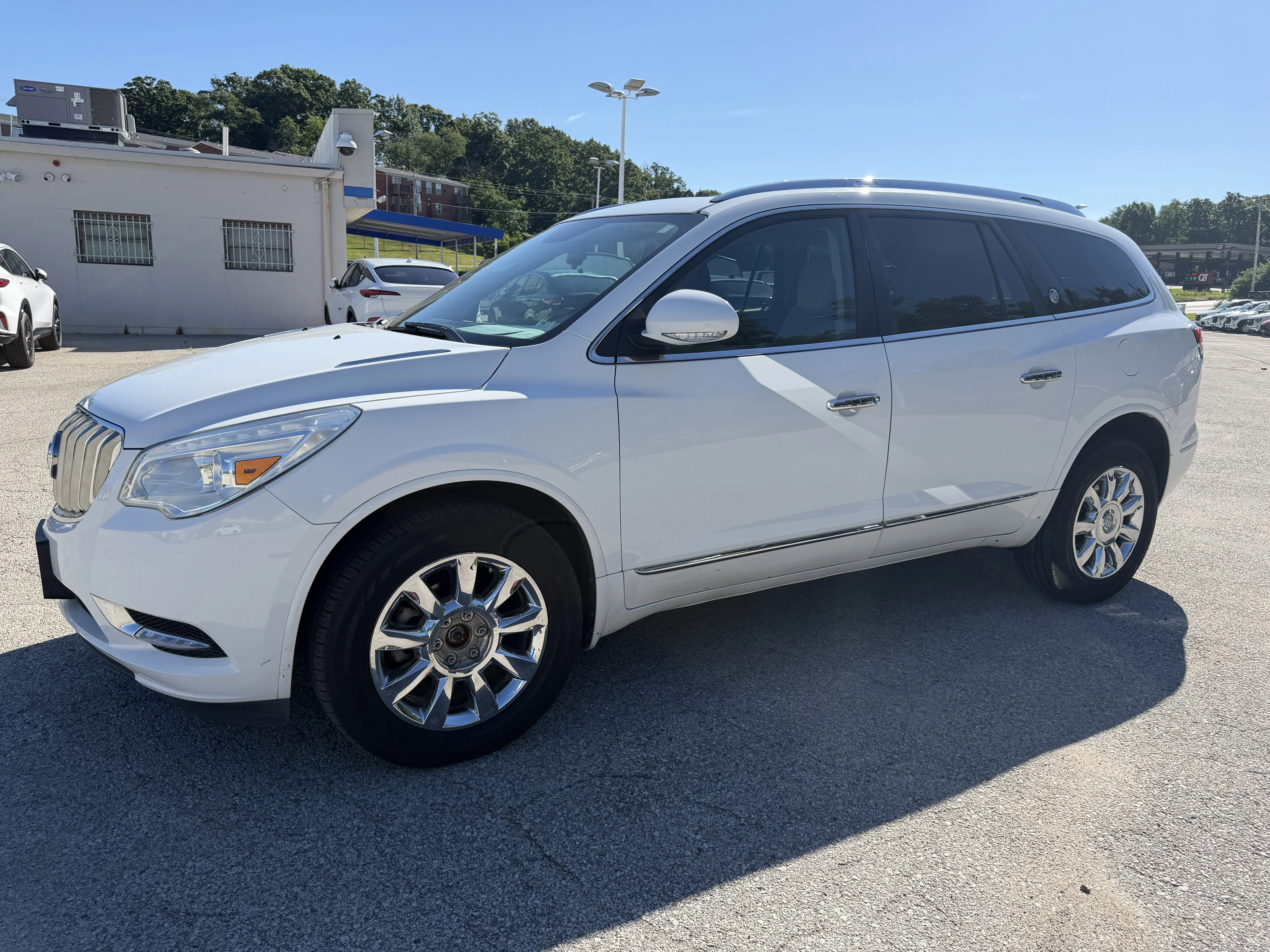 Used 2017 Summit White Buick Leather image 3