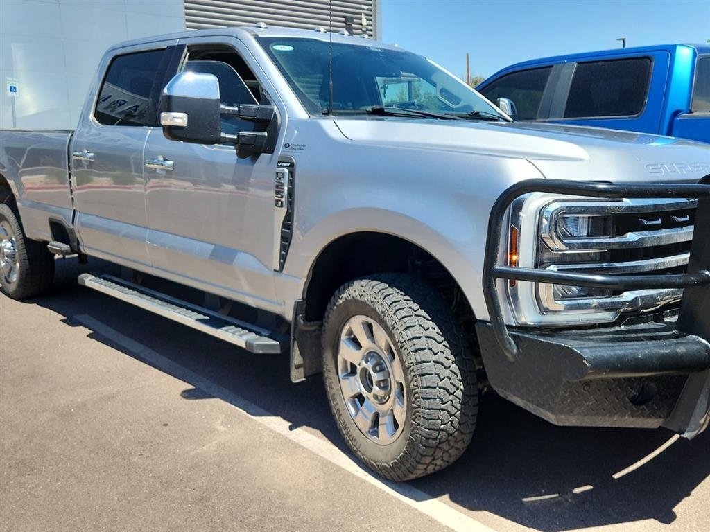 Used 2024 Iconic Silver Ford LARIAT image 1