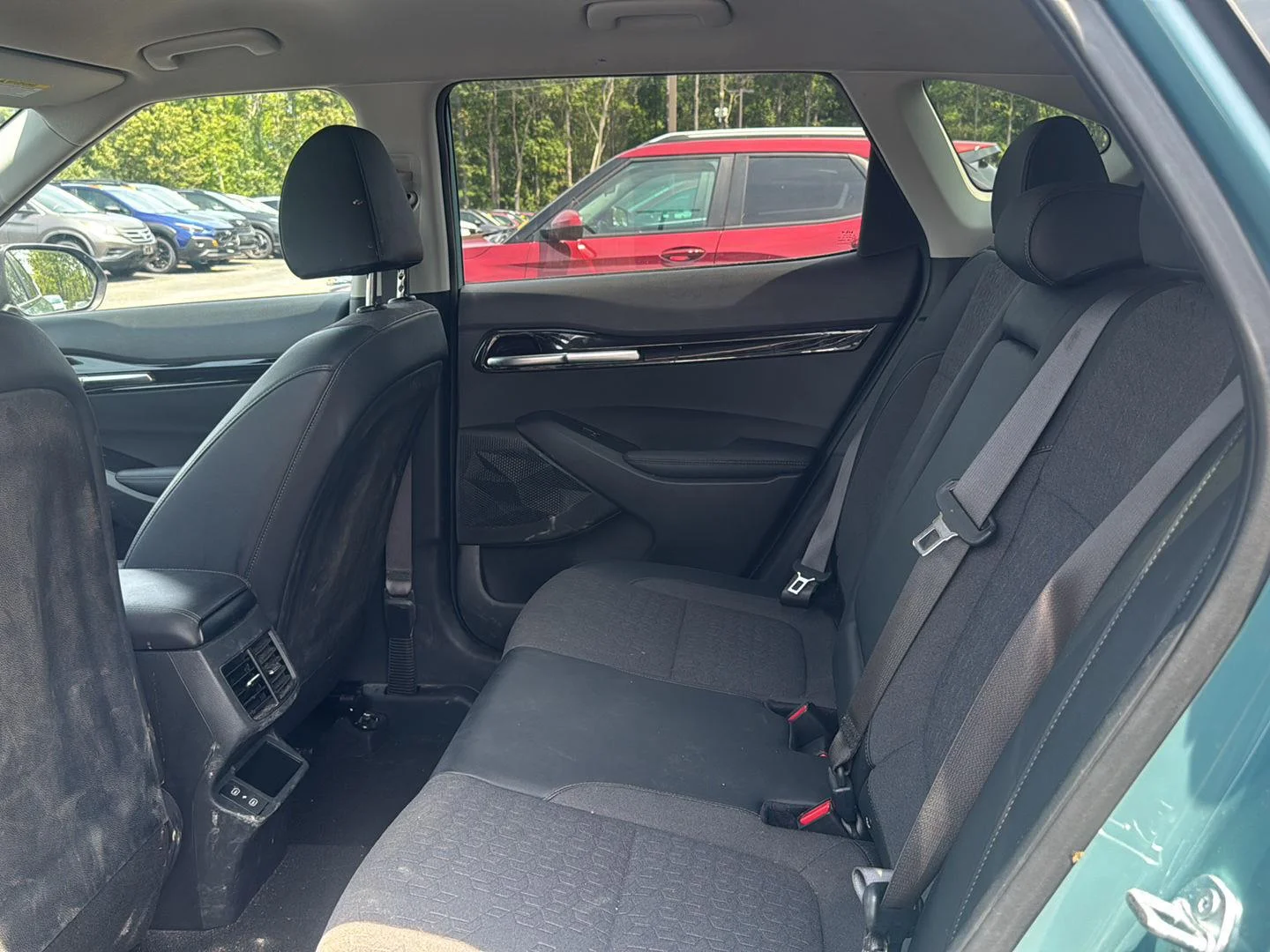 Used 2024 Pluton Blue/Fusion Black Roof Kia S image 22