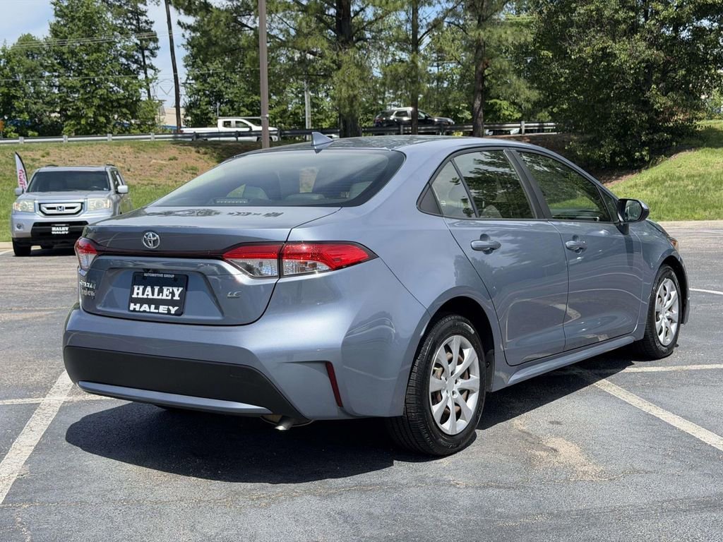 Certified Used 2022 Celestite Toyota LE image 20