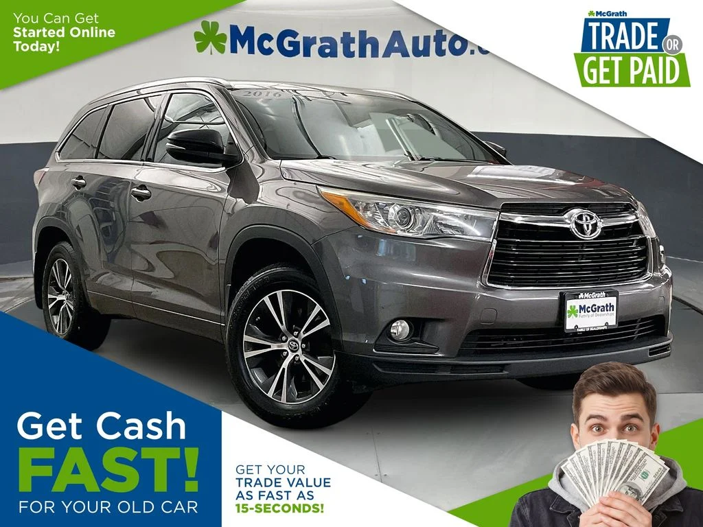 Used 2016 Gray Toyota XLE V6 image 1