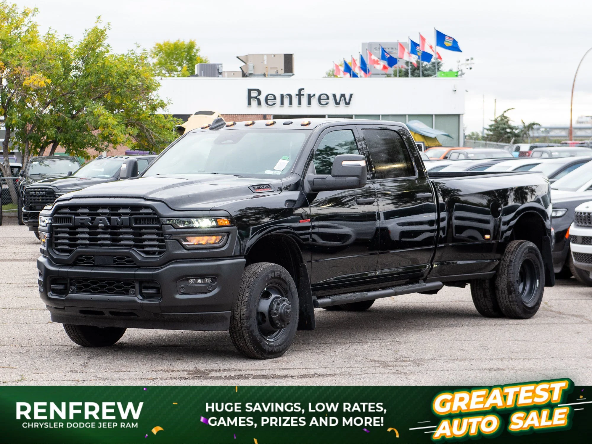 New 2026 Black RAM Tradesman* Crew Cab 4x4, 8