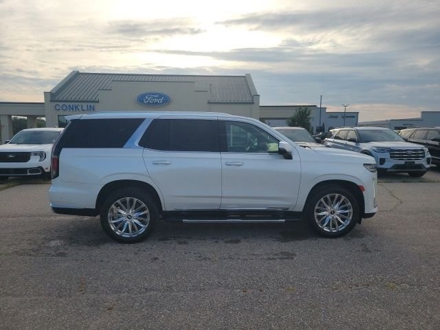Used 2023 Crystal White Cadillac Premium Luxury image 25