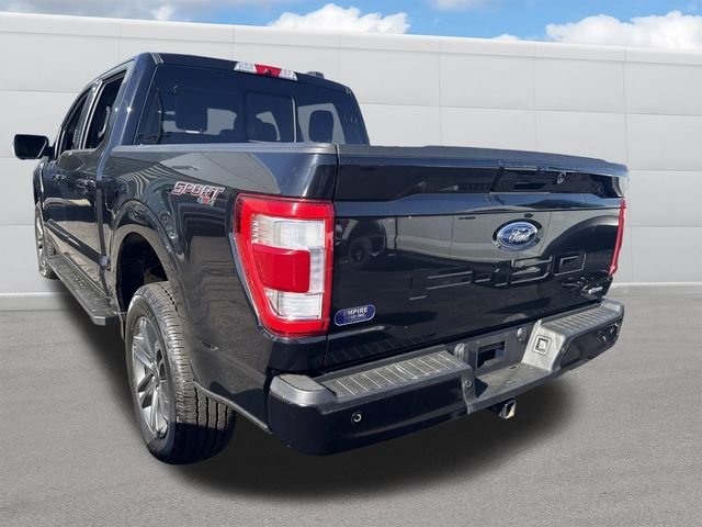 Used 2023 Agate Black Metallic Ford Lariat image 3