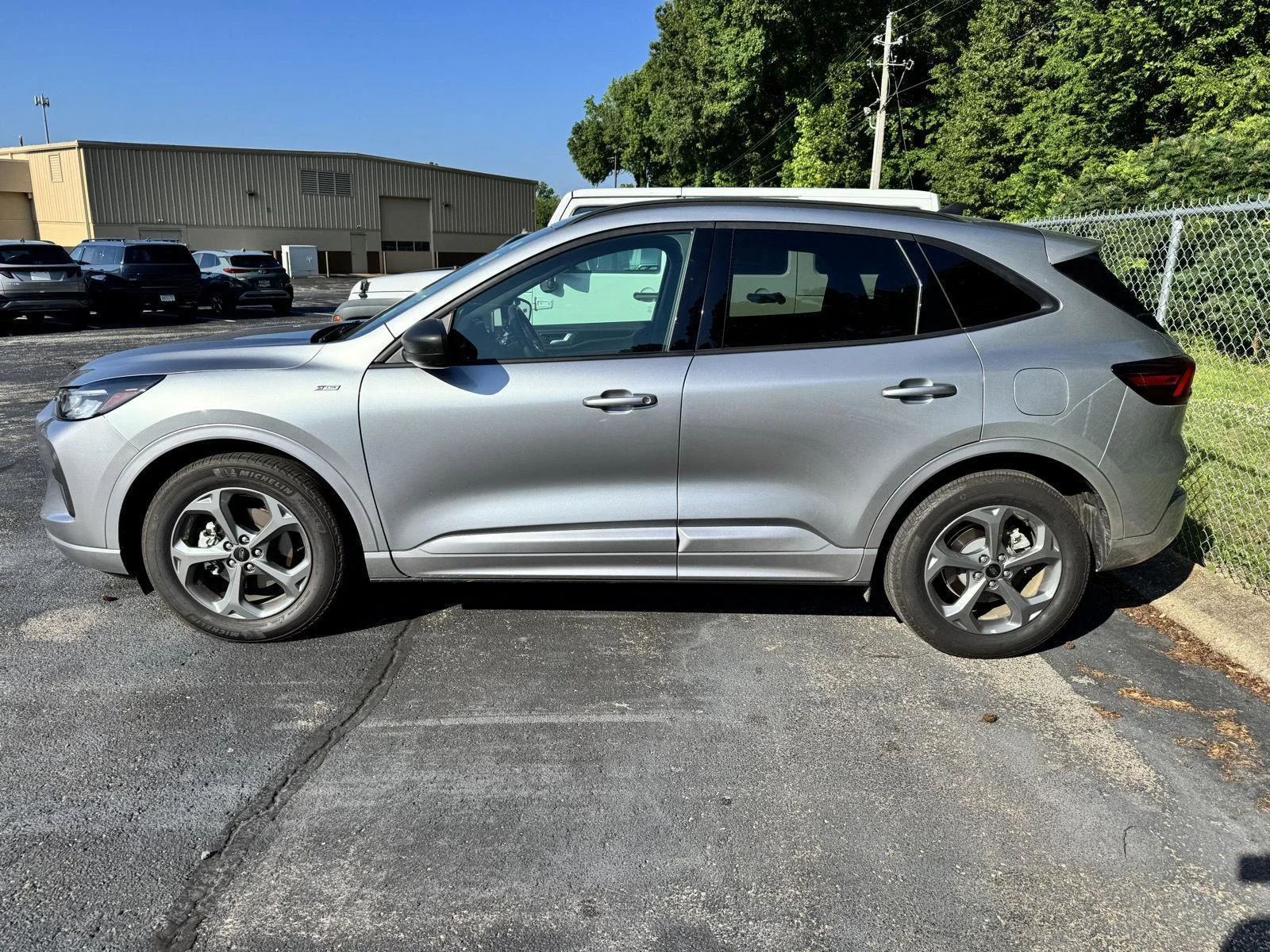 Used 2024 Iconic Silver Metallic Ford ST-Line image 3