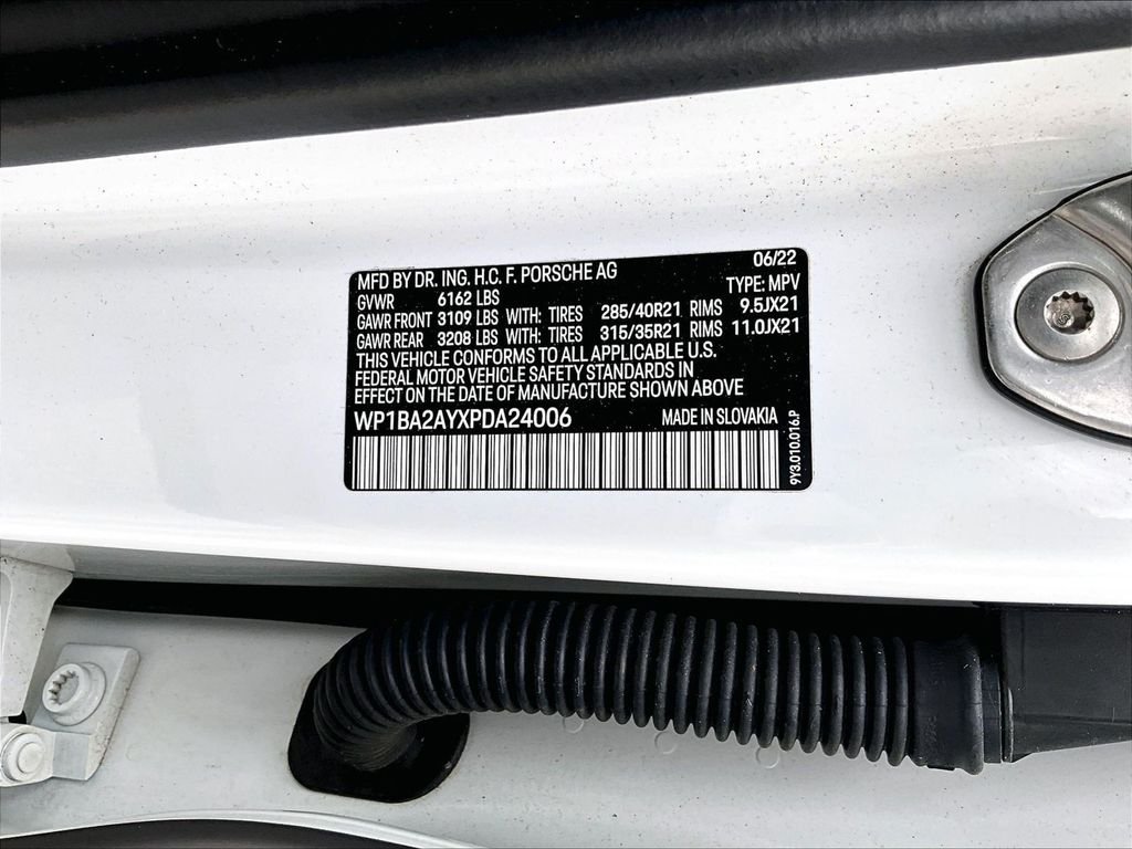 Used 2023 White Porsche Platinum Edition image 26