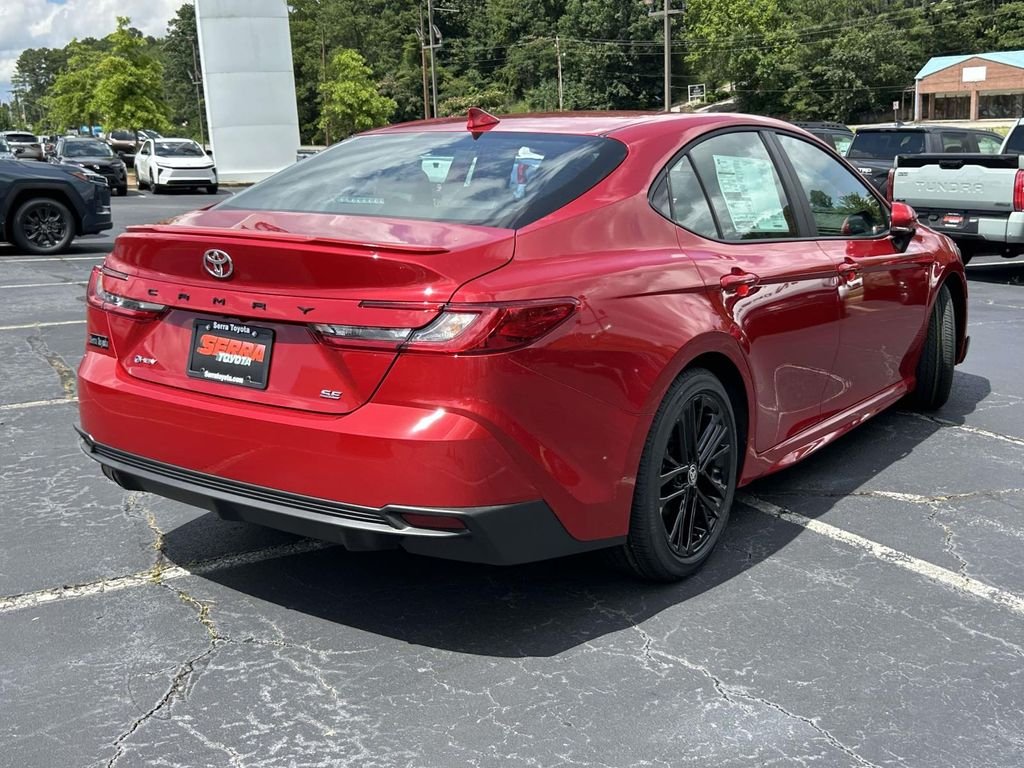 New 2026 Red Toyota SE image 3
