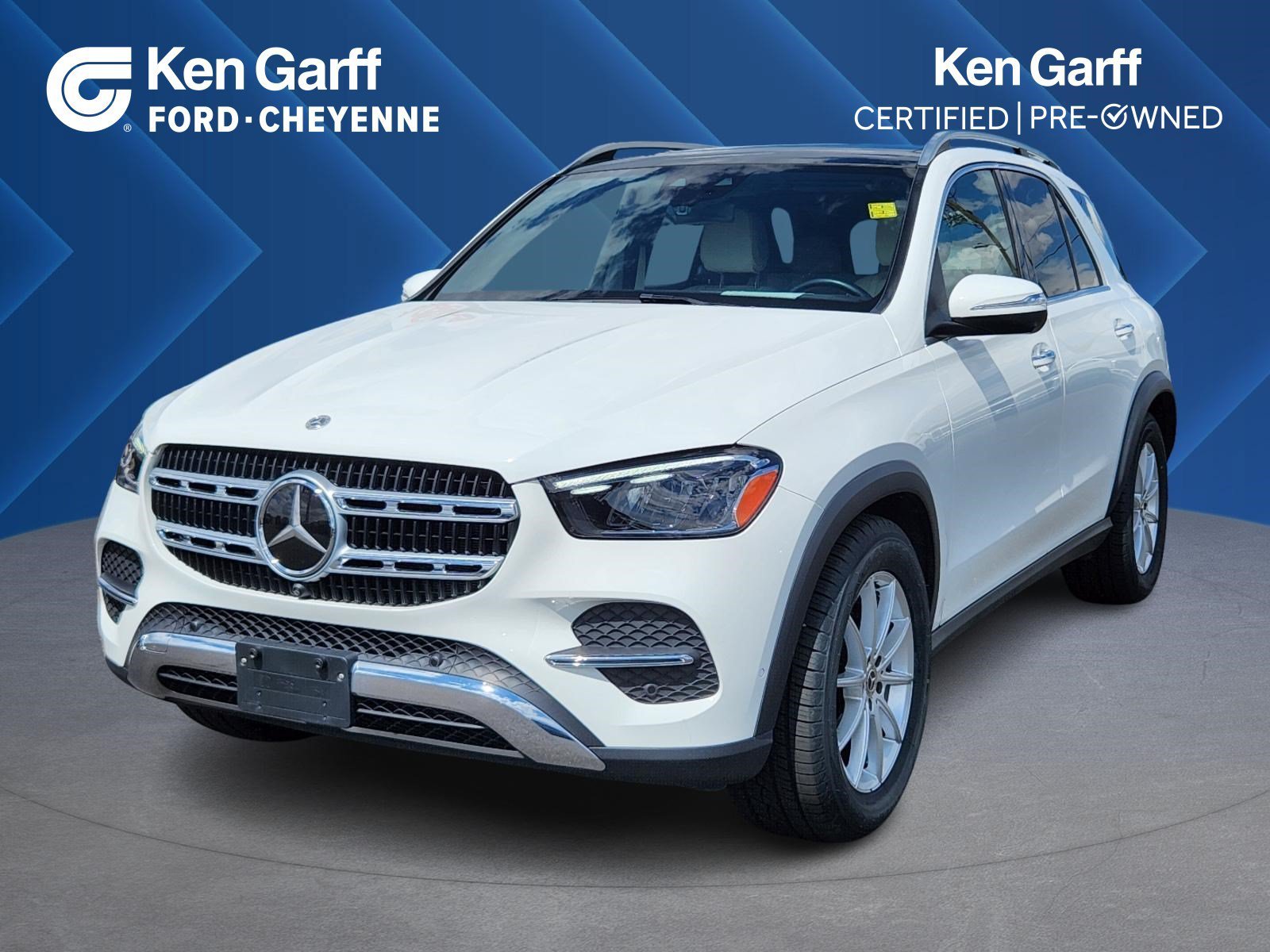 Used 2025 Polar White Mercedes-Benz GLE 350 image 1
