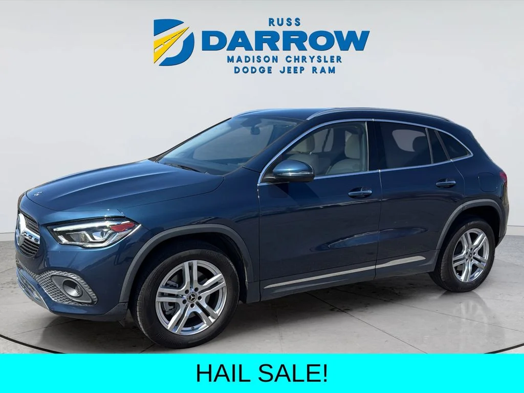Used 2022 Blue Mercedes-Benz GLA 250 image 1