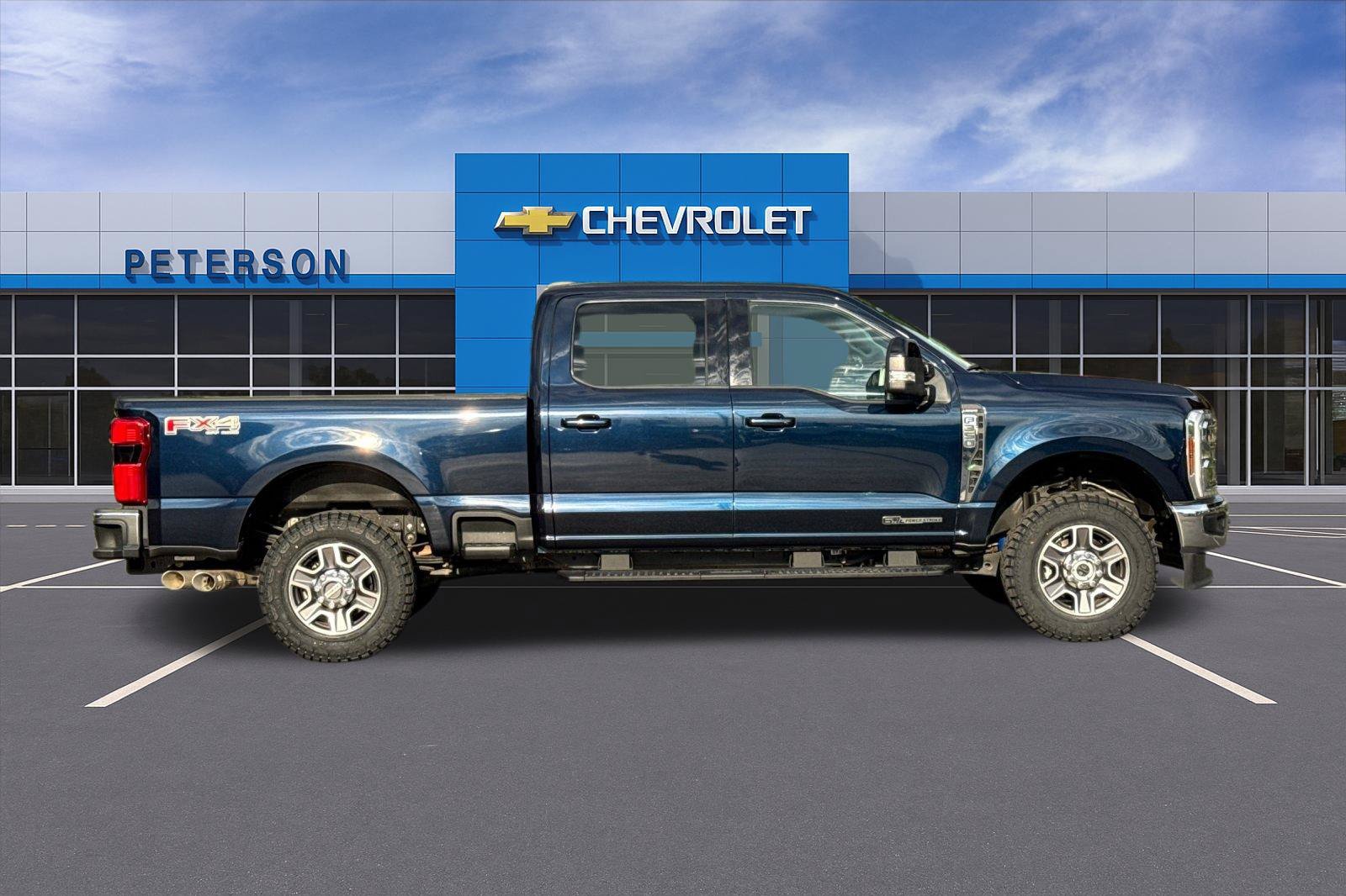 Used 2024 Blue Ford Lariat image 3