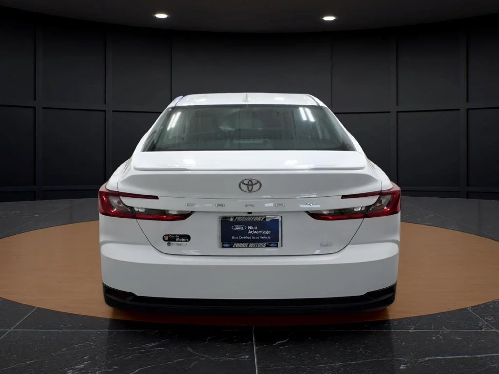 Certified Used 2025 White Toyota LE image 5