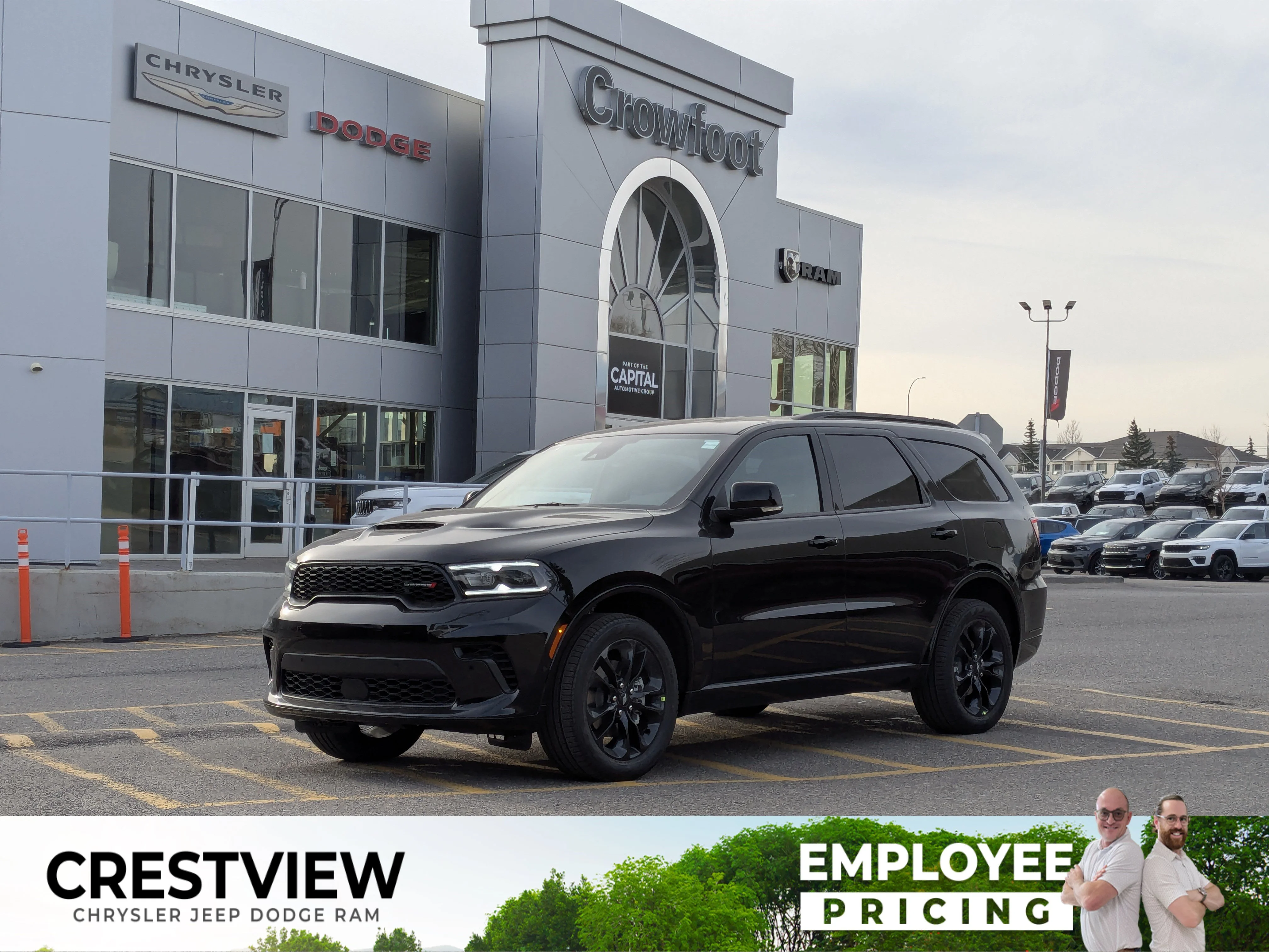 New 2026 Diamond Black Crystal Pearl Dodge GT Plus * - AWD - 3.6L Pentastar V6 - Blacktop Pkg & More! image 1