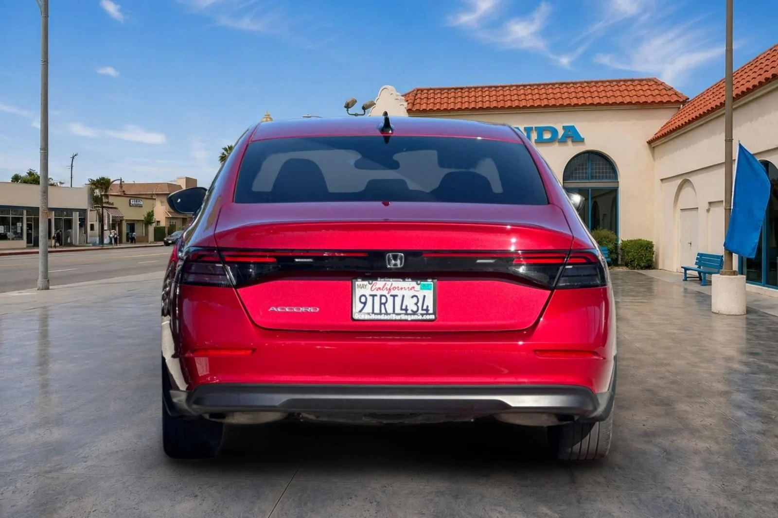 Certified Used 2025 Radiant Red Metallic Honda SE image 5