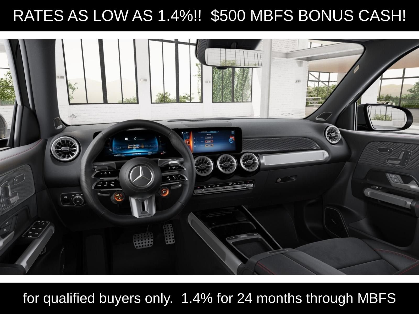 Certified Used 2026 Black Mercedes-Benz GLB 35 AMG® image 3