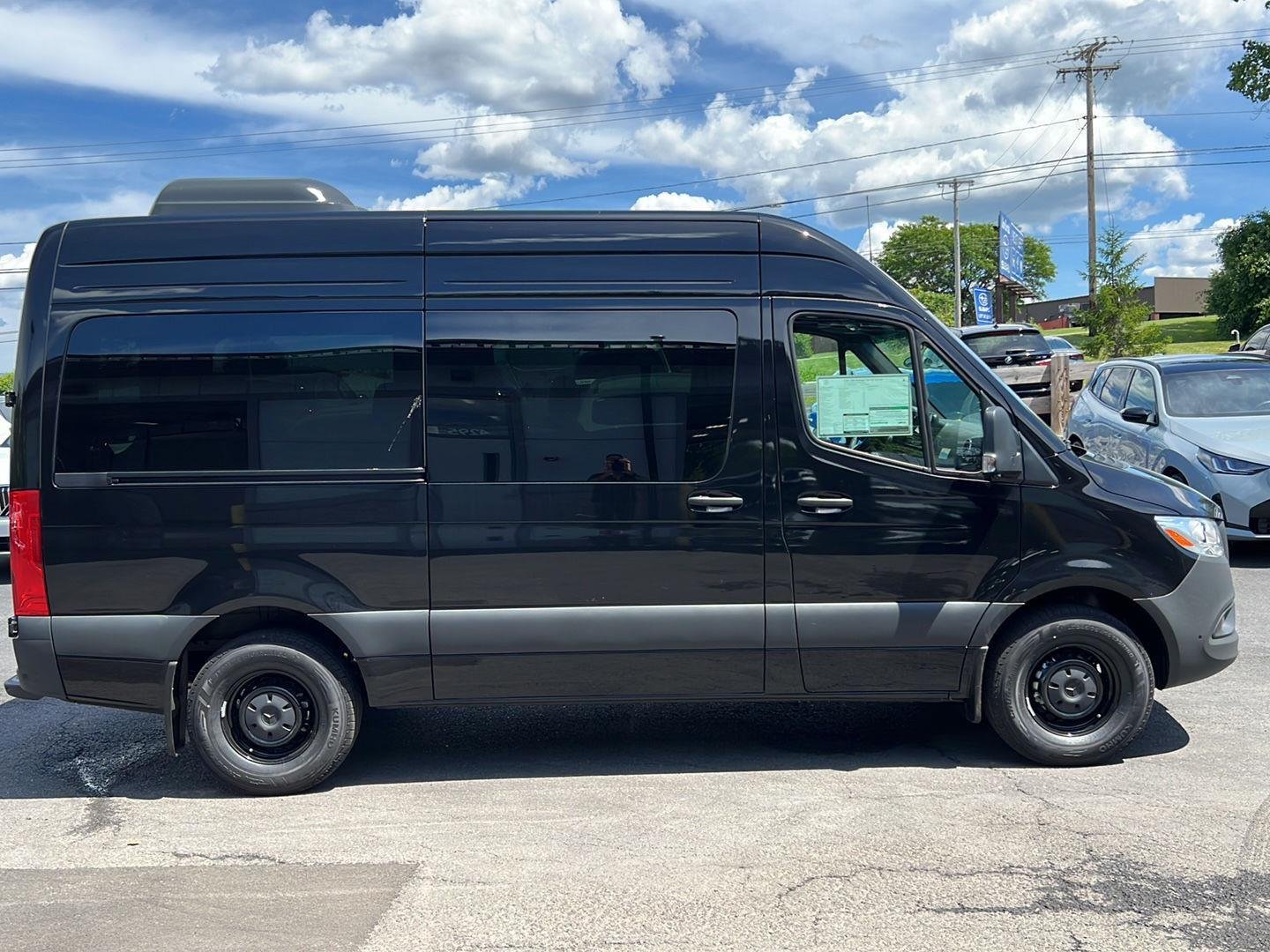 New 2026 Obsidian Black Metallic Mercedes-Benz HIGH ROOF image 5