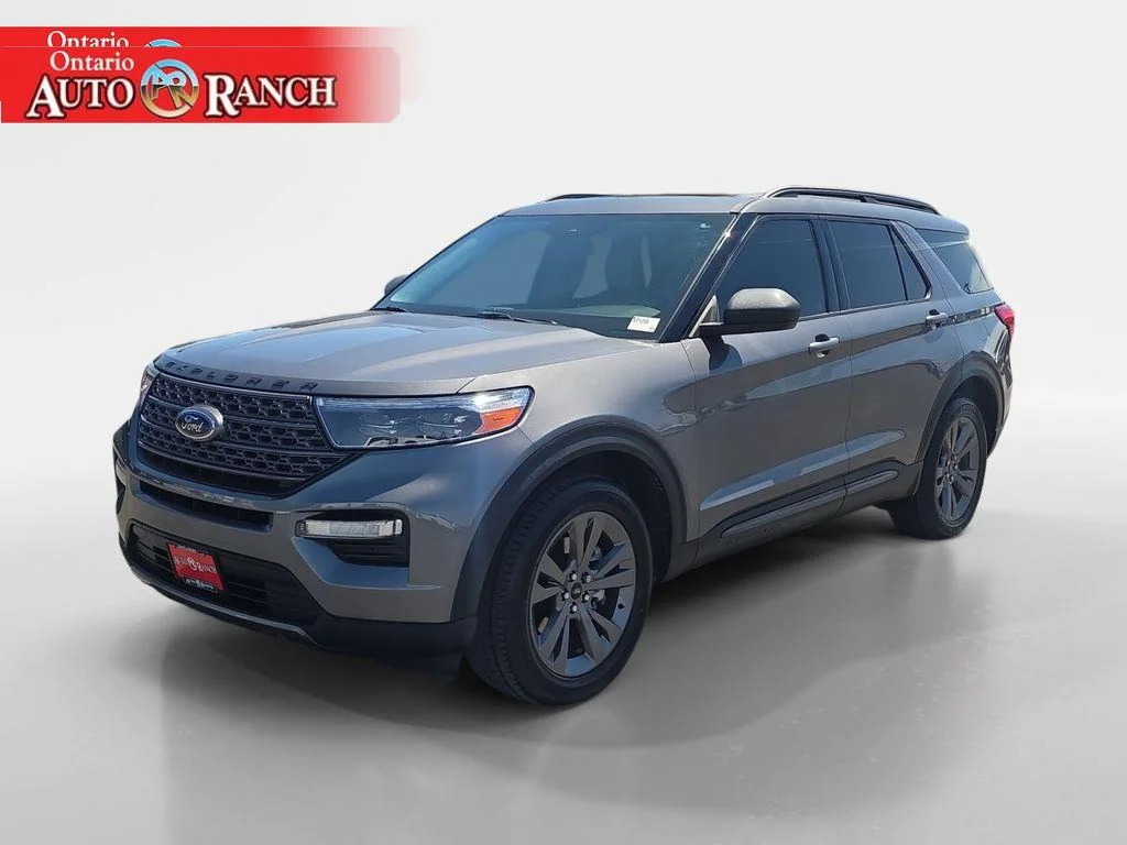 Used 2021 Carbonized Gray Metallic Ford XLT image 7