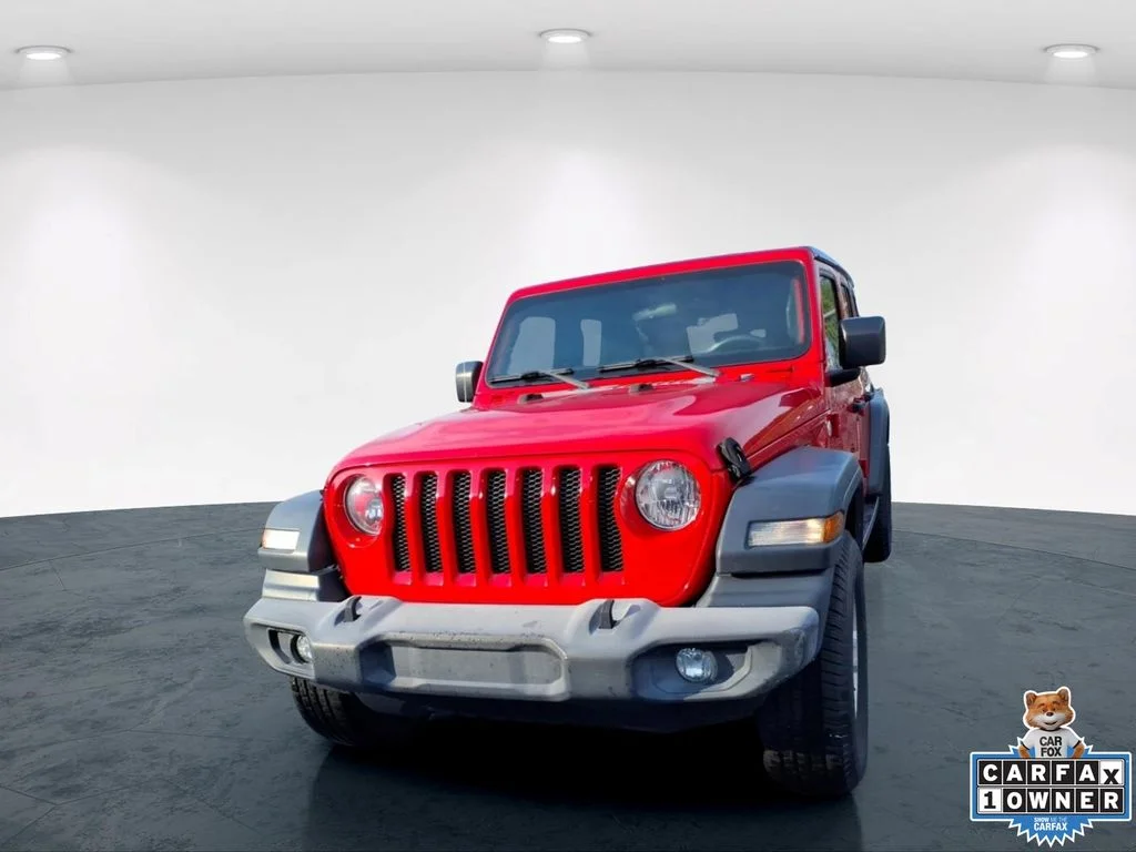 Used 2018 Red Jeep Unlimited Sport S image 5