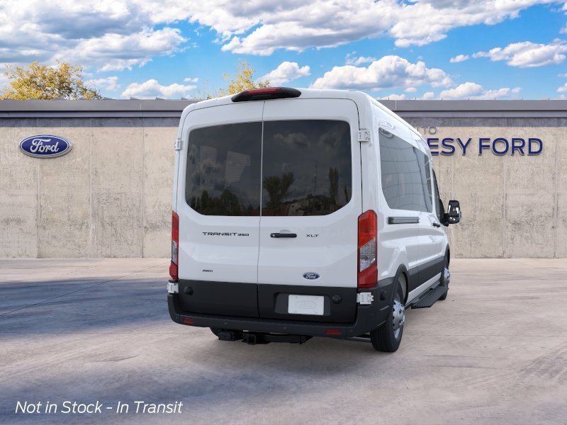 New 2026 Oxford White Ford Passenger Van XLT image 8
