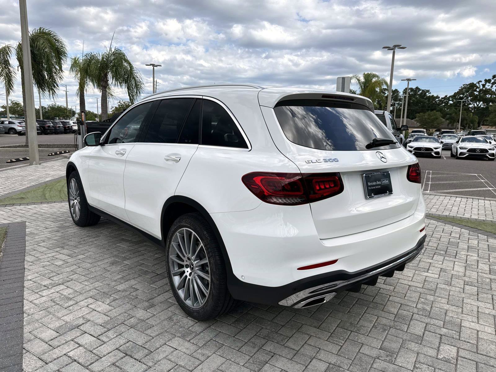 Certified Used 2022 Polar White Mercedes-Benz 300 image 4