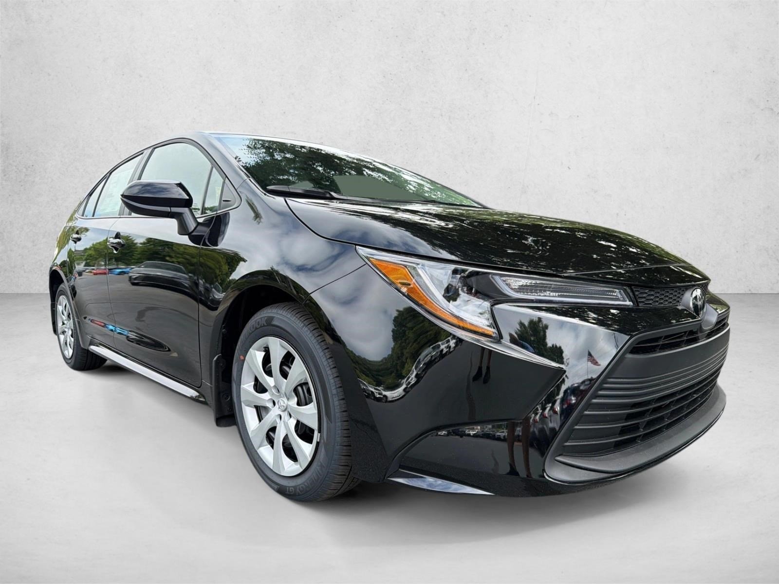New 2026 Midnight Black Metallic Toyota LE image 1