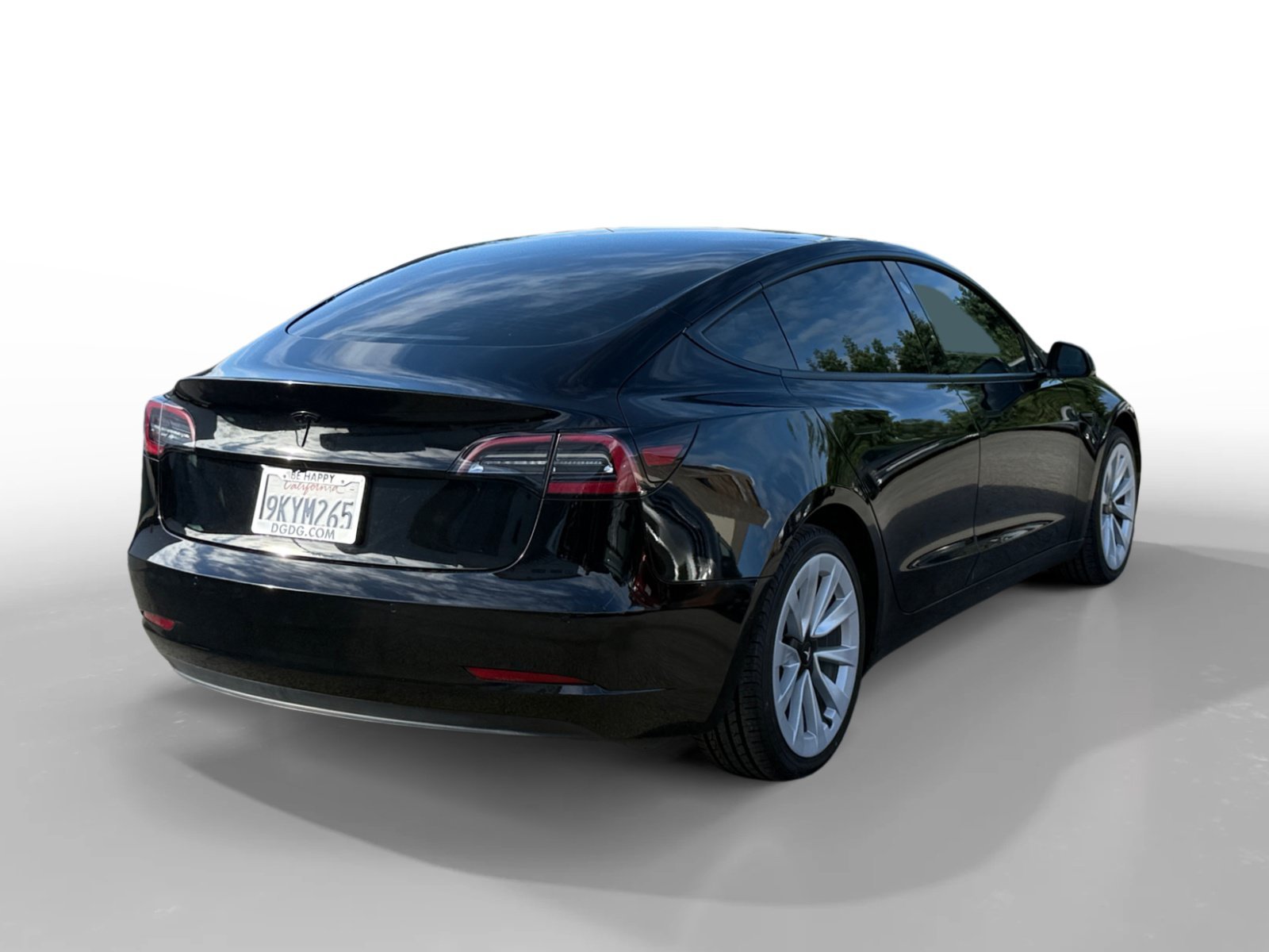 Used 2022 Solid Black Tesla Base image 5
