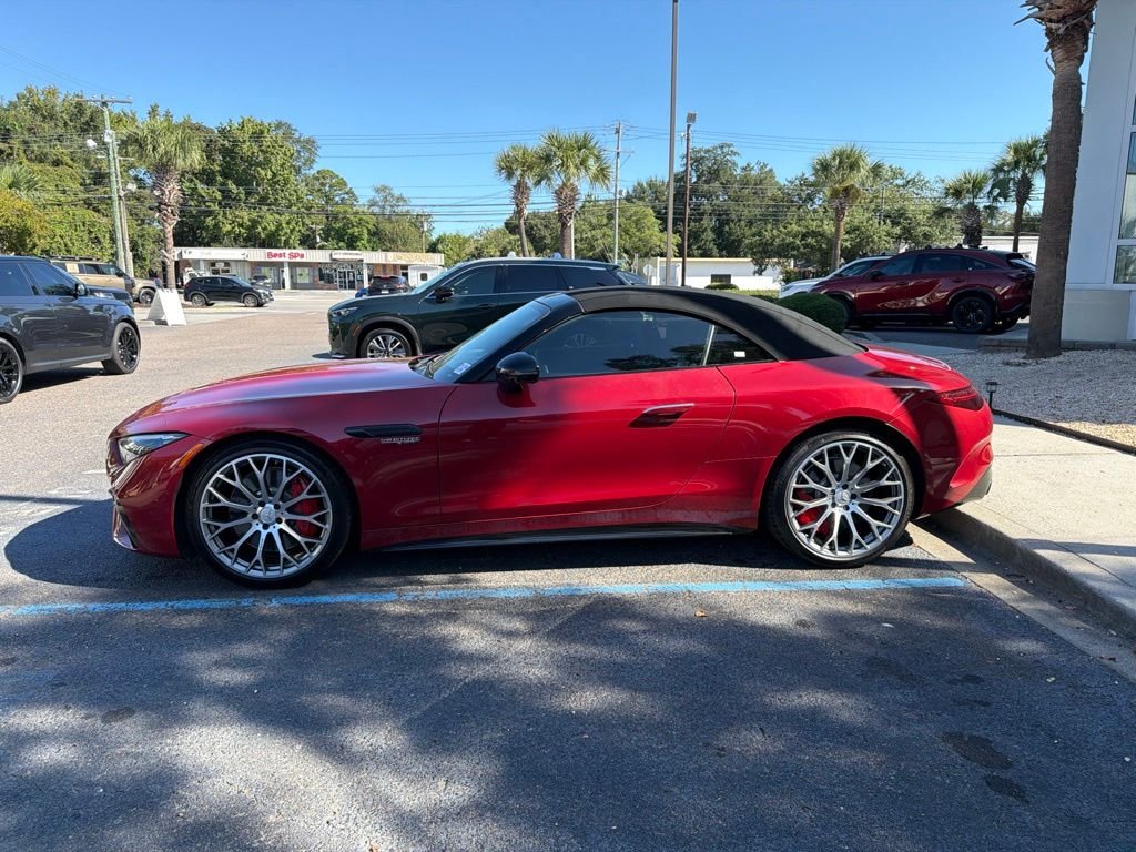 Certified Used 2022 Red Mercedes-AMG SL 55 AMG® image 4