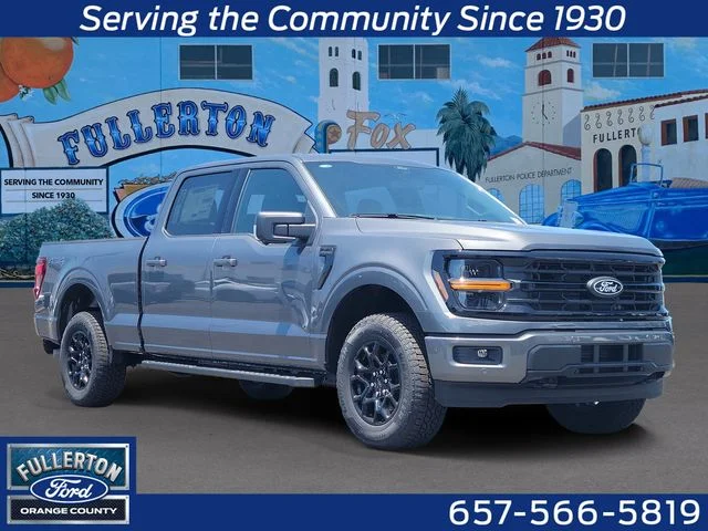 New 2026 Carbonized Gray Metallic Ford XLT image 1