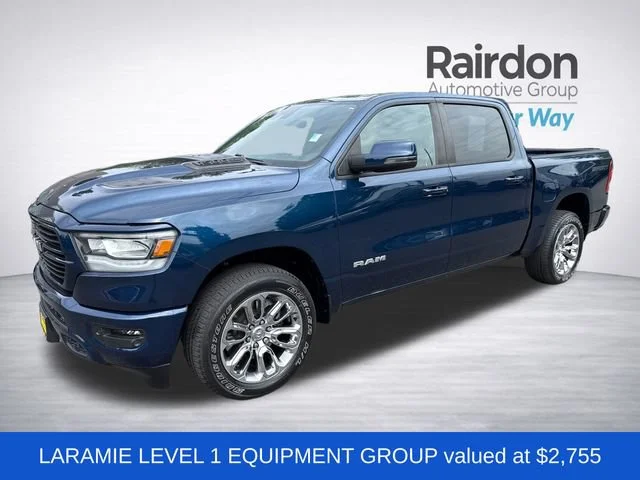 Used 2023 Patriot Blue Pearlcoat Ram Laramie image 3