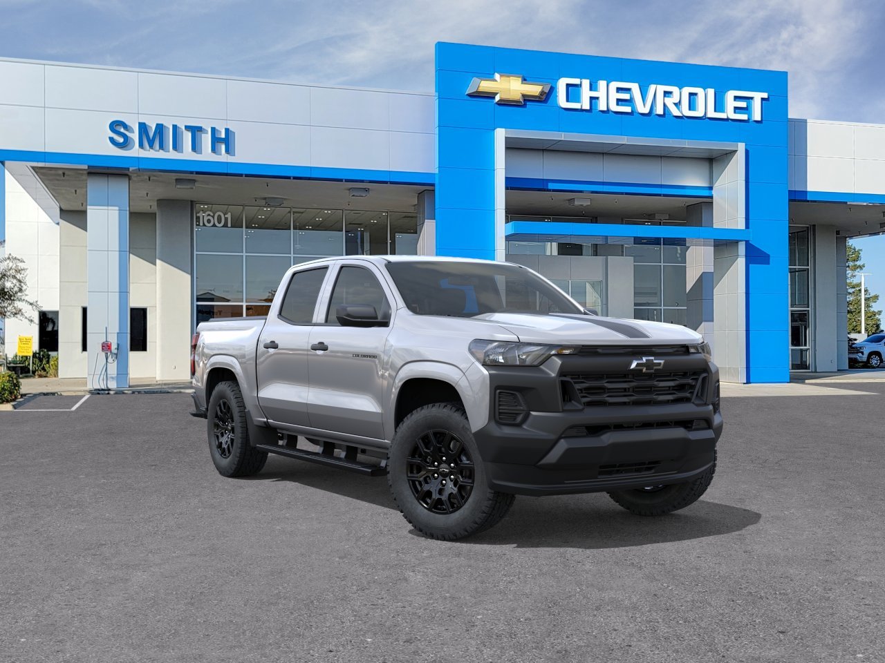 New 2026 Sterling Gray Metallic Chevrolet WT image 1