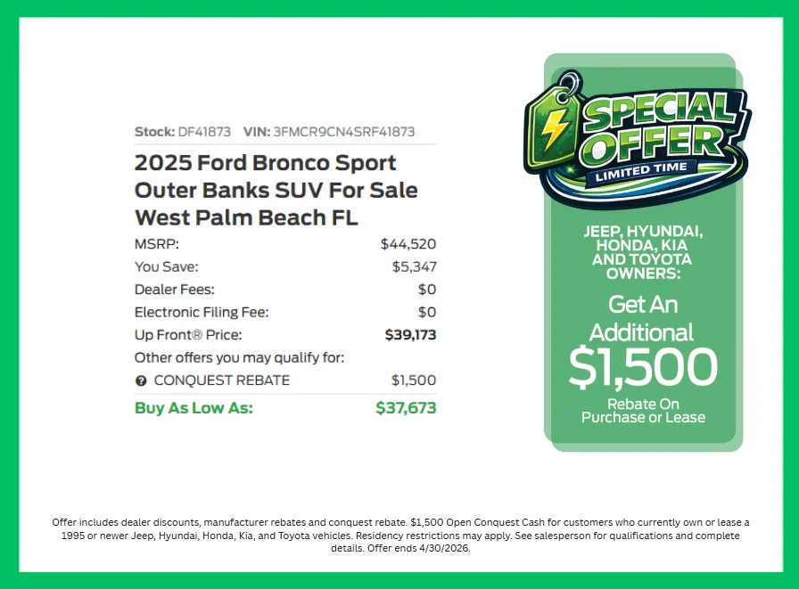 New 2025 Gray Ford Outer Banks image 4