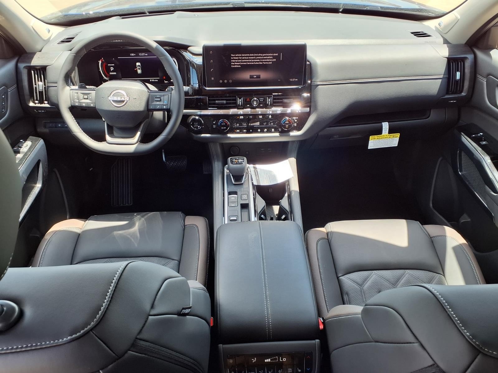 2026 Nissan Pathfinder Platinum Blue at Robbins Nissan